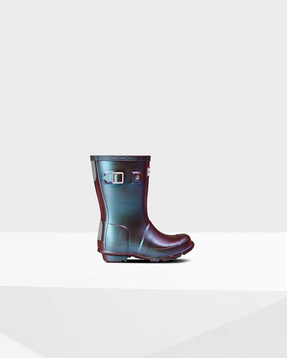 Botas De Agua Niños - Hunter Original Little Nebula Azules - JMIFQY-576 - Azules